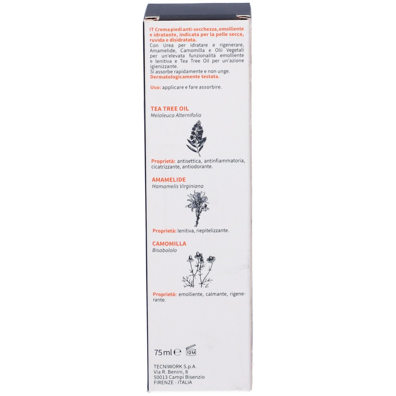 Crema Piedi Rigenerante 75 Ml