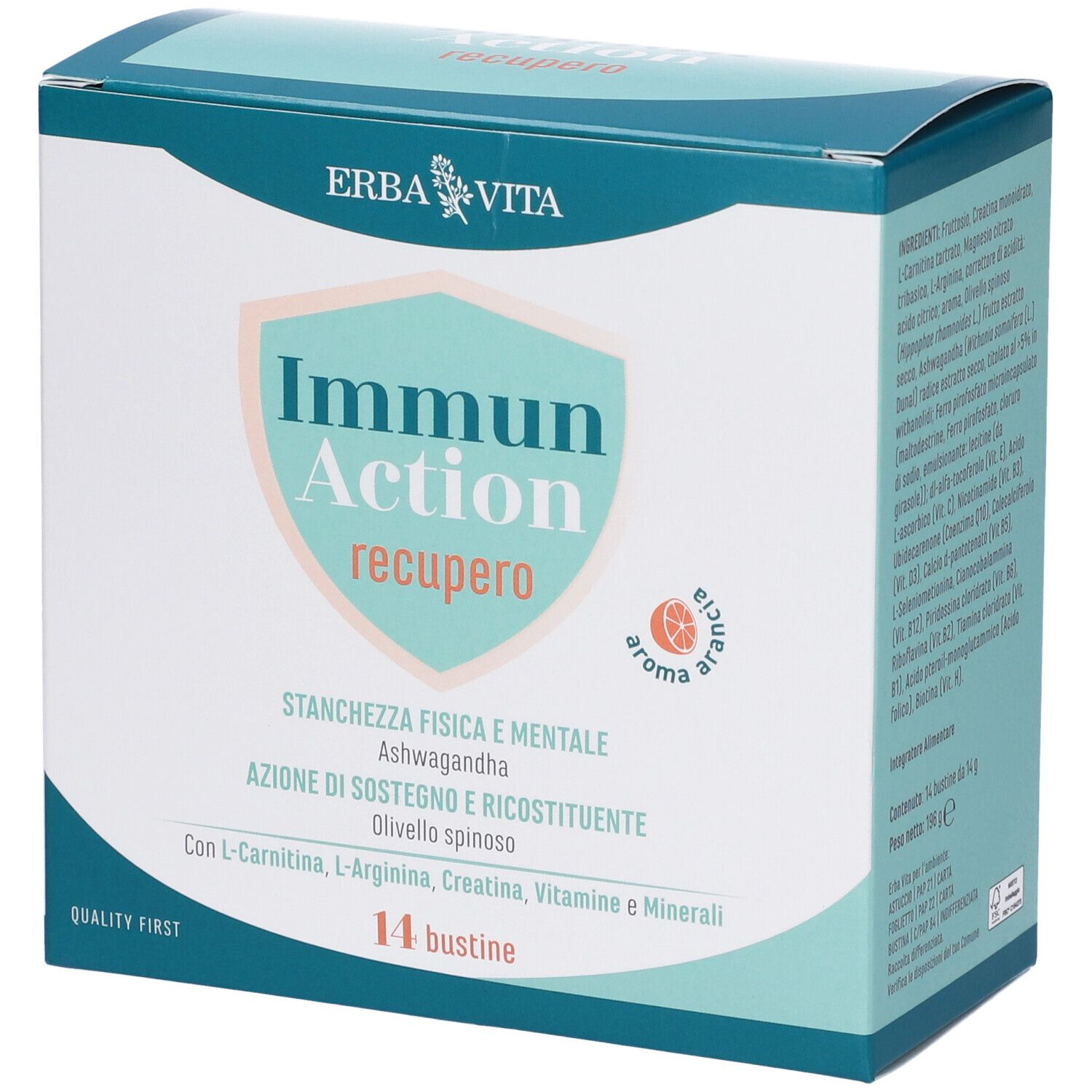 Immun Action Recupero 14 Bustine Da 14 G