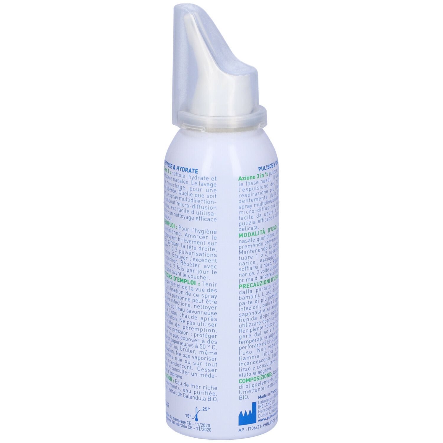 Puressentiel Respiratory Nasal Hygiene Hydrating Spray