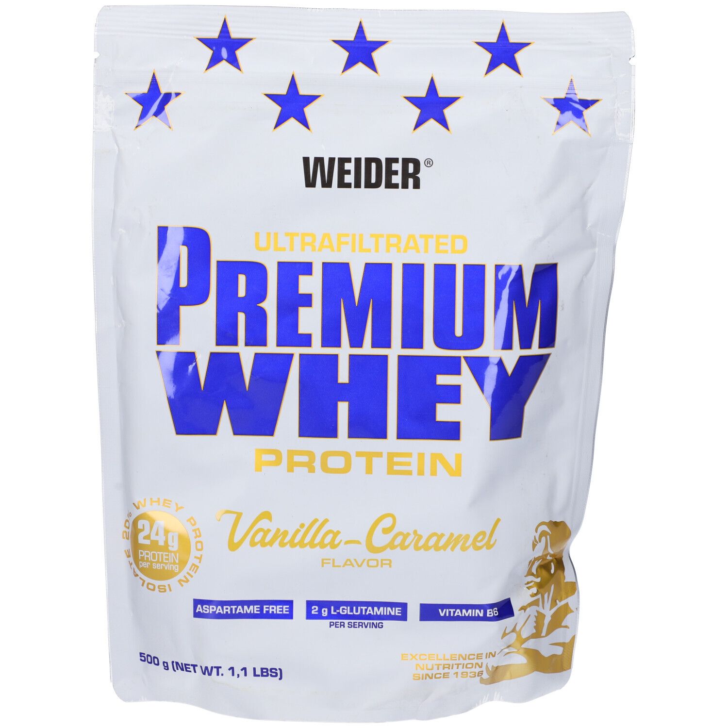 Weider Premium Whey Vaniglia Caramello