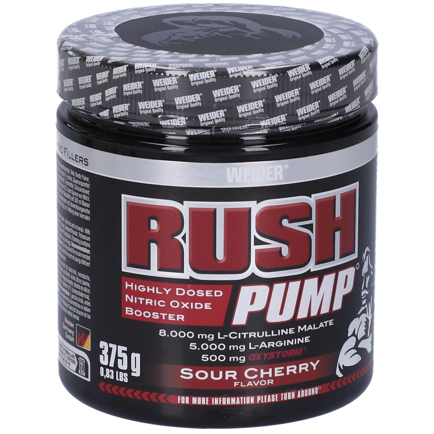 Weider Rush Pump Cherry