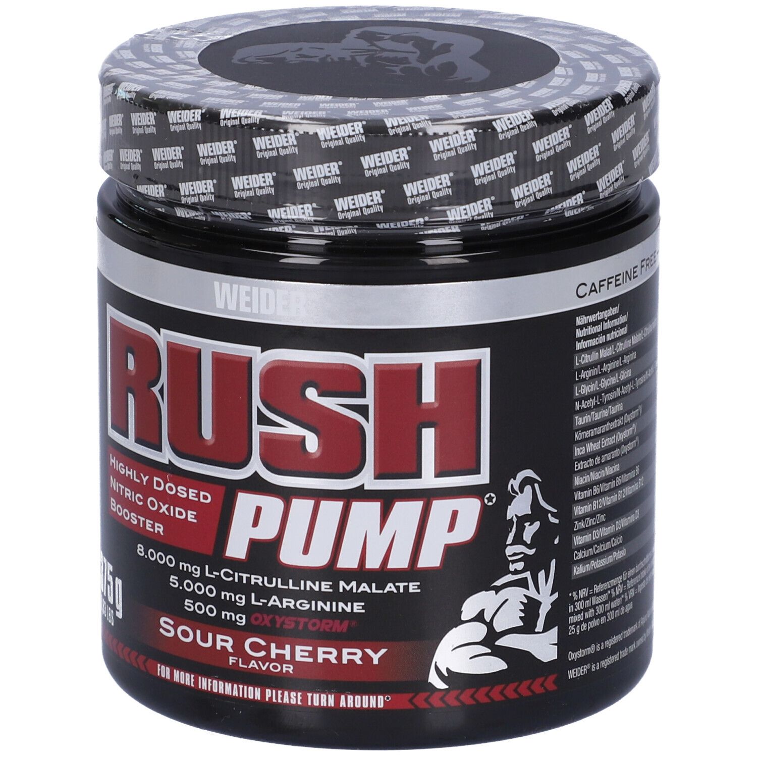 Weider Rush Pump Cherry