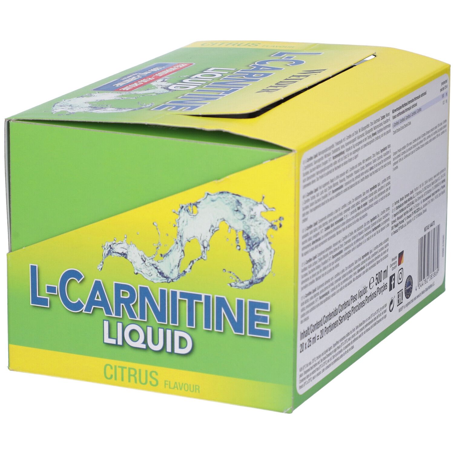 Weider L Carnitine Liquid Agrumi 500 G