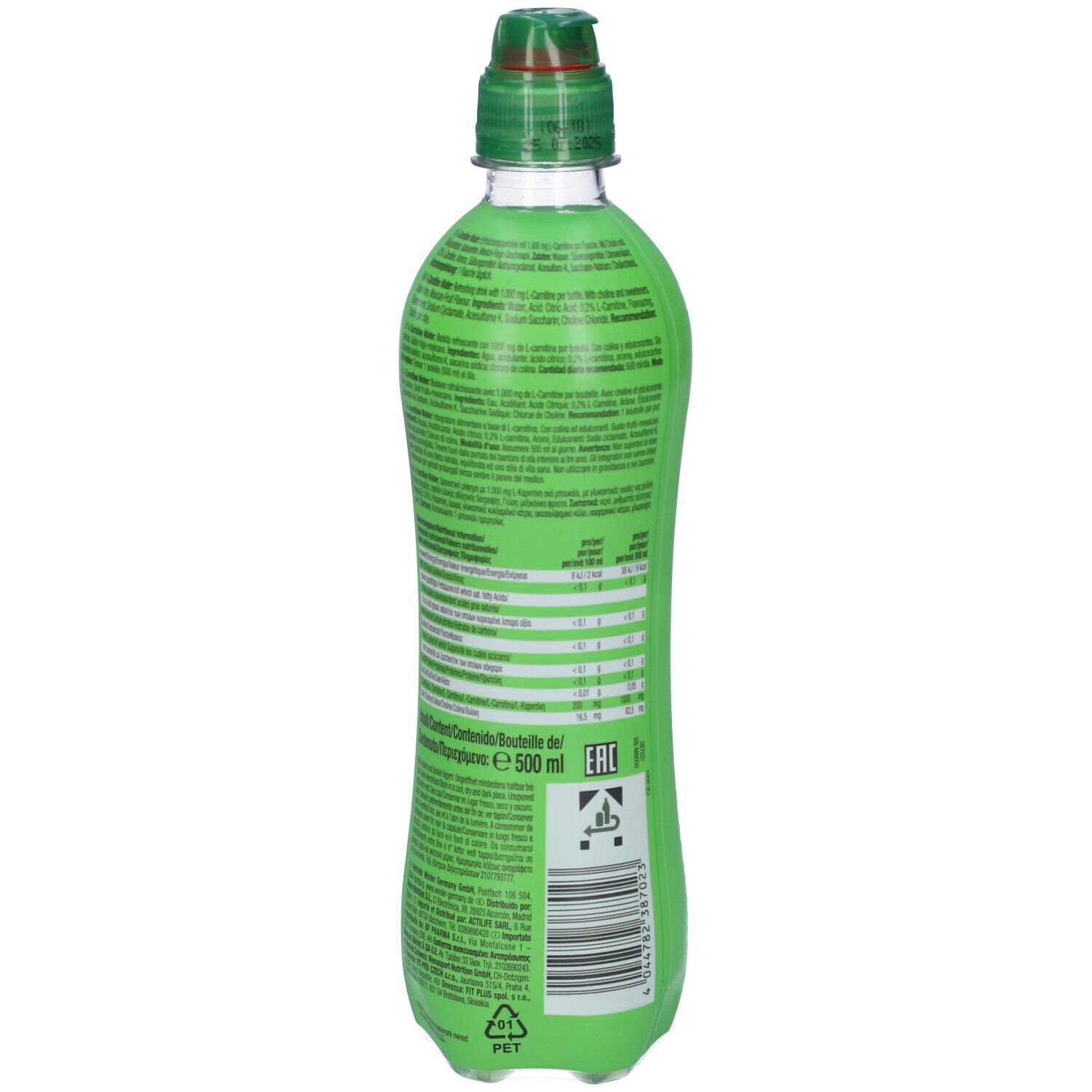 Weider L-Carnitine Water Frutti-Messicani