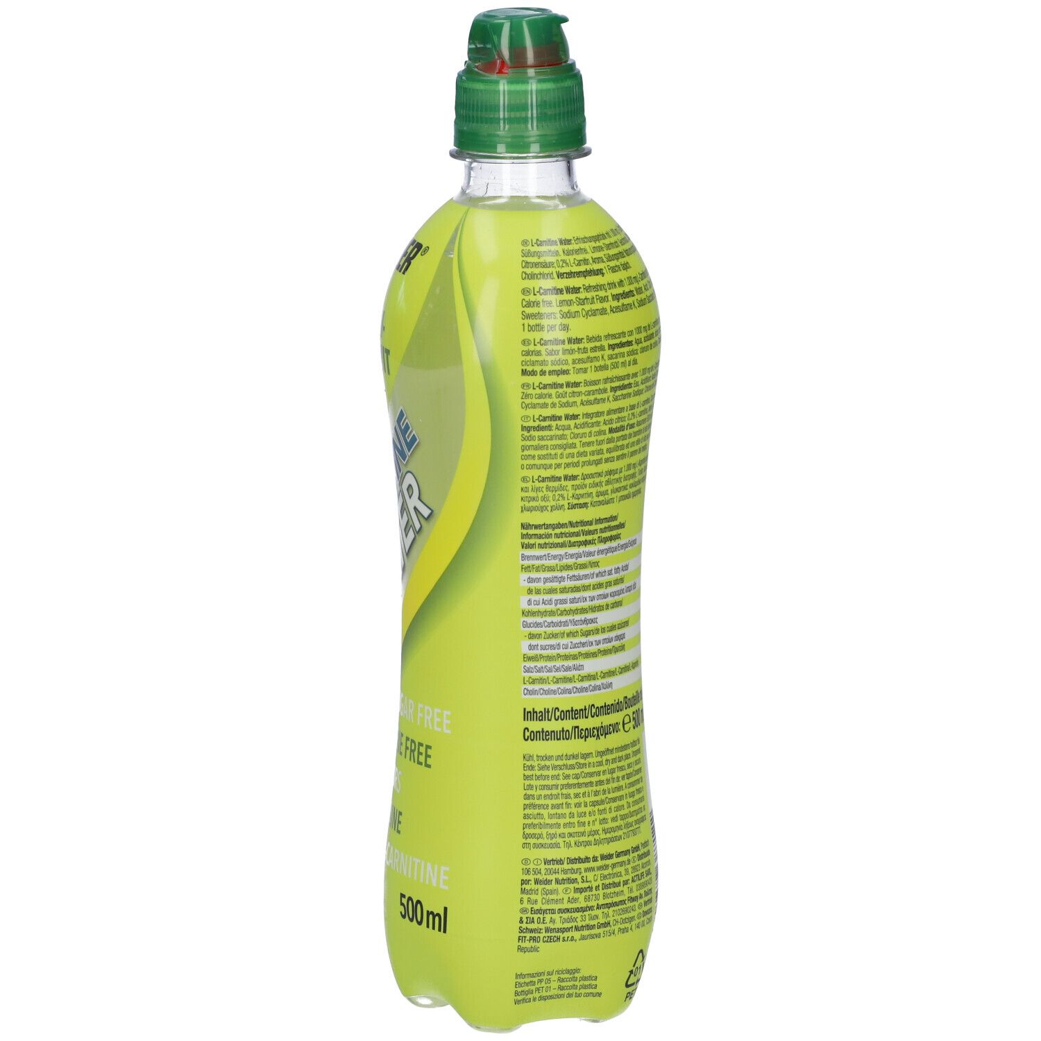 Weider L-Carnitine Water Lemon-Starfruit