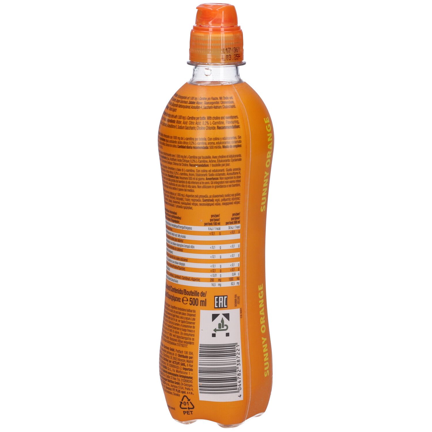 Weider L-Carnitine Water Arancia