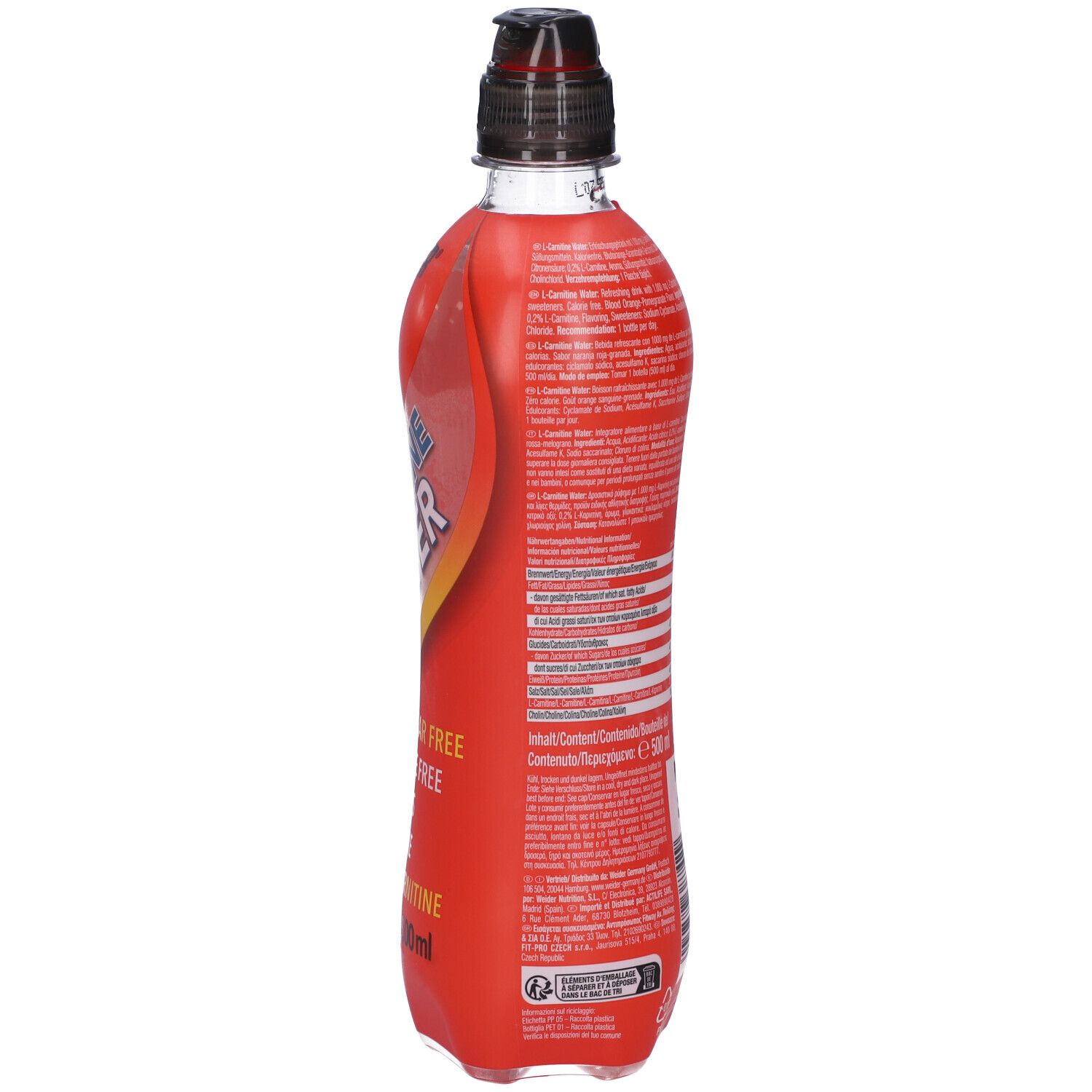 Weider L-Carnitine Water Frutti Misti