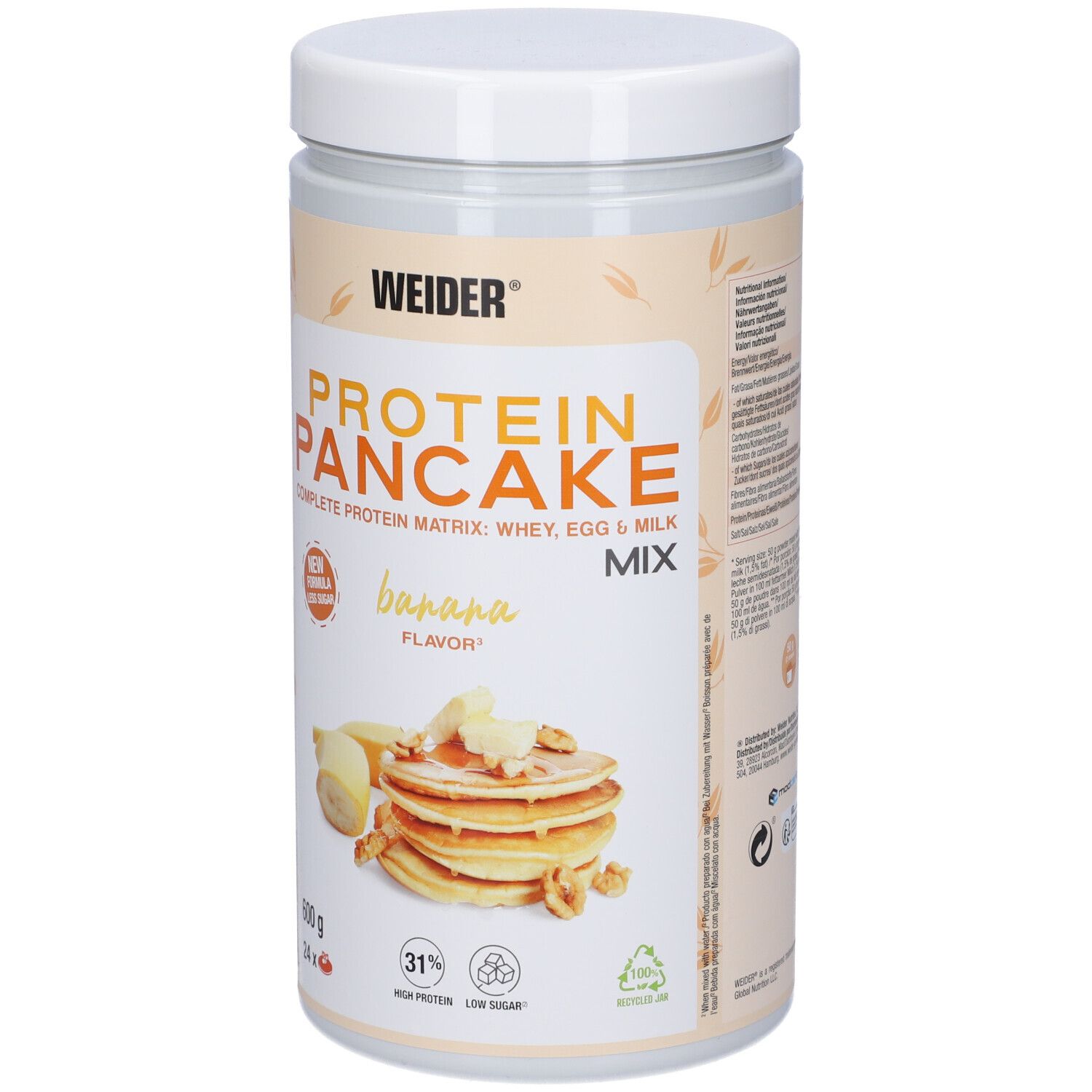 Weider Pancake Mix Banana