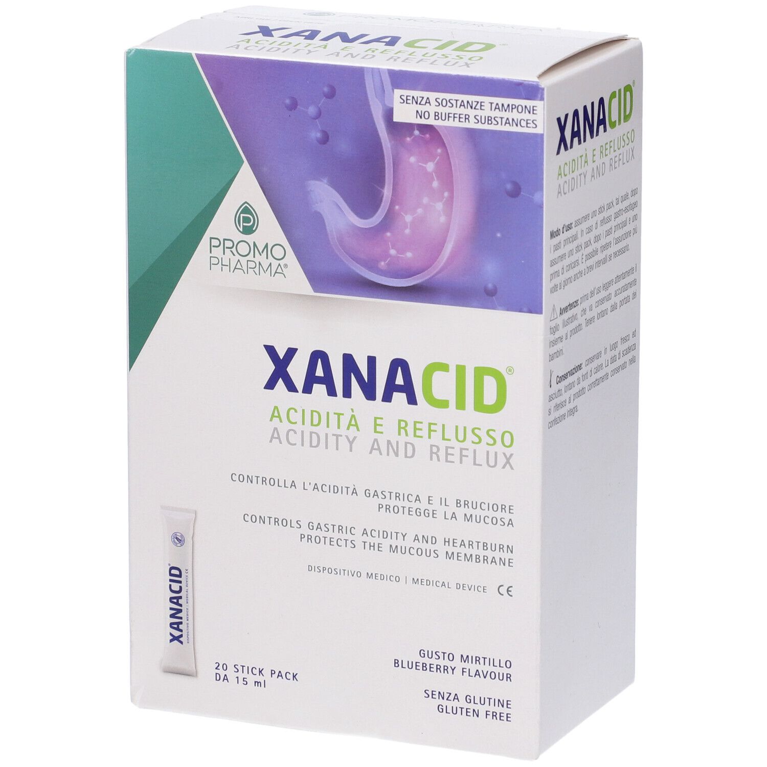 Xanacid 20 Stick Pack Da 15 Ml