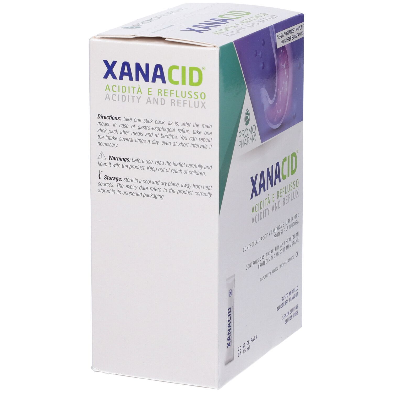 Xanacid 20 Stick Pack Da 15 Ml