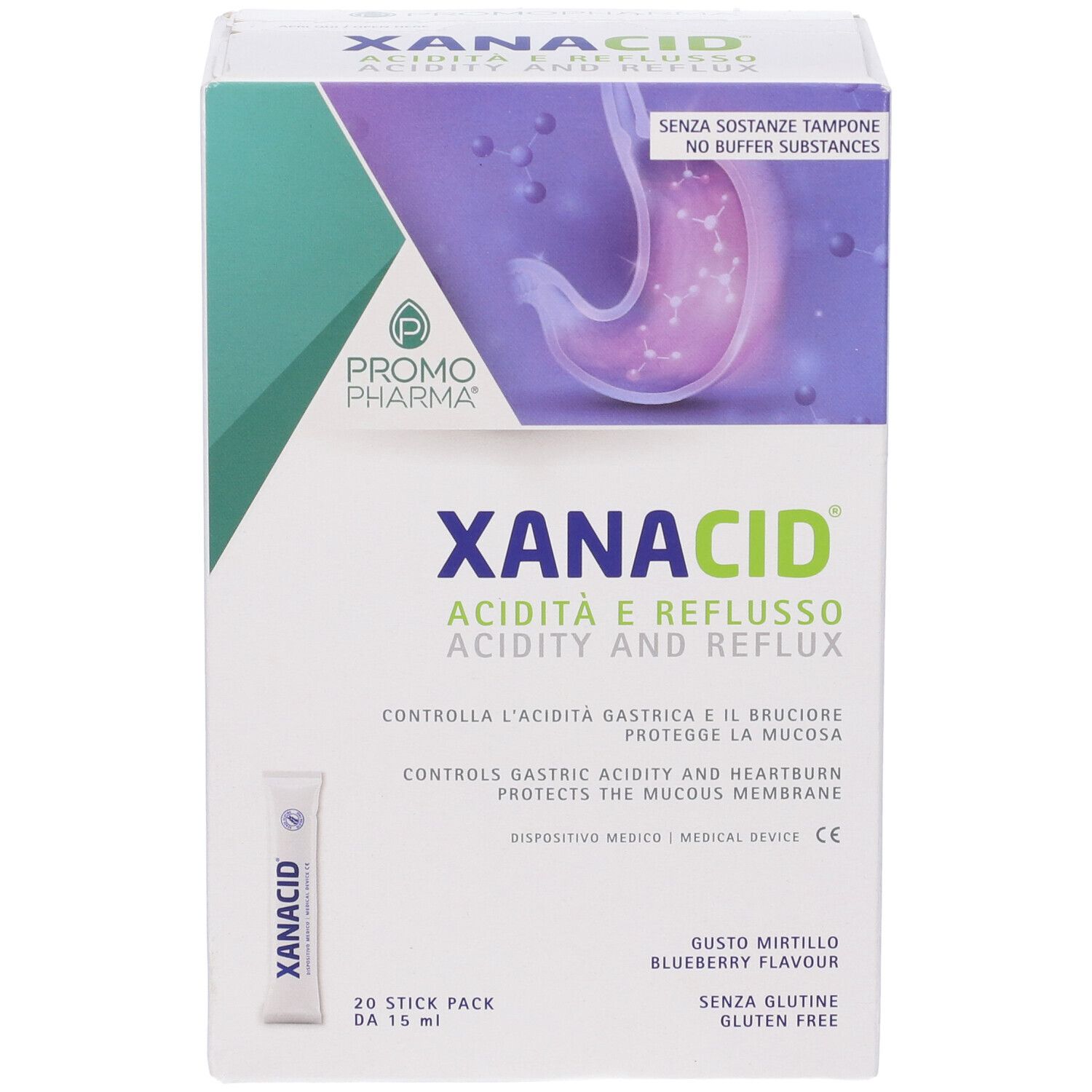 Xanacid 20 Stick Pack Da 15 Ml