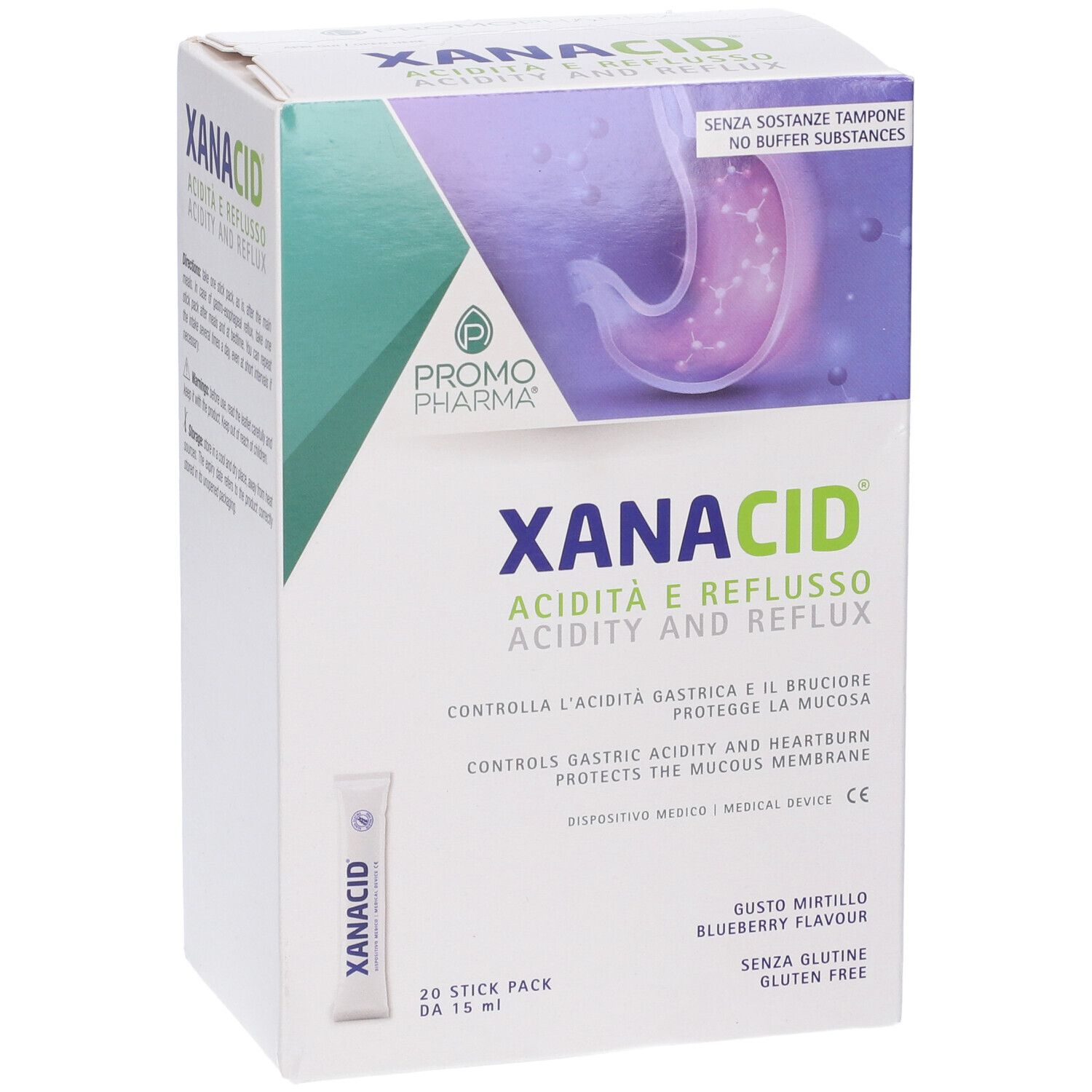 Xanacid 20 Stick Pack Da 15 Ml