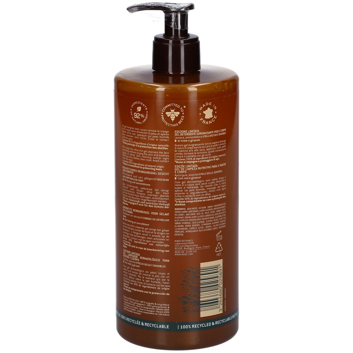 NUXE Rêve de Miel® Gel Detergente