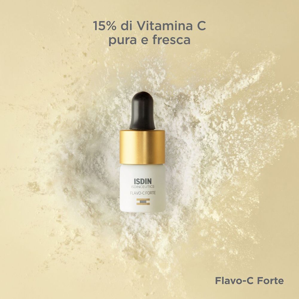 ISDIN Isdinceutics Flavo-C Forte 3Ux5,3ml - Siero Viso Con Vitamina C