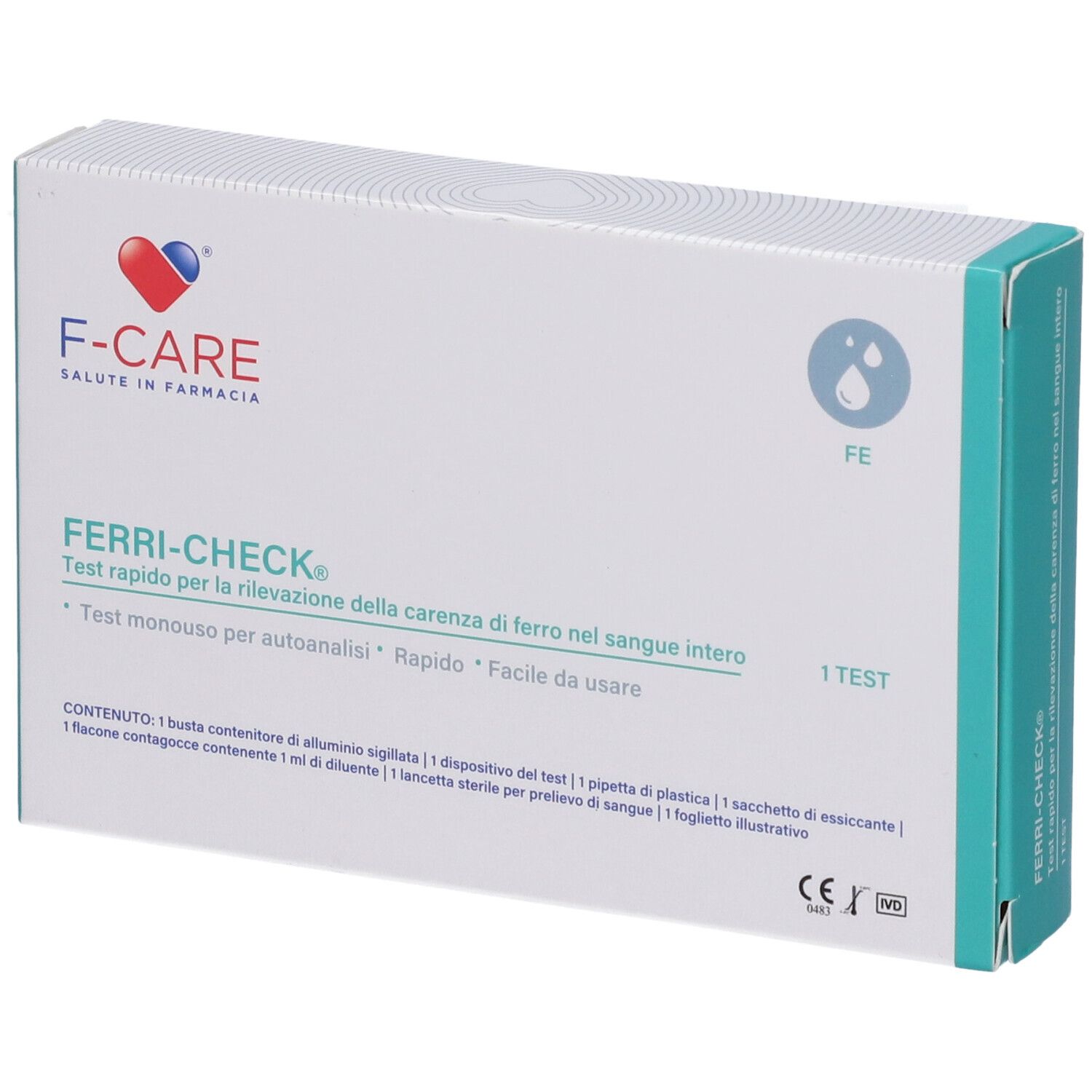 F Care Ferri-Check Test Autoanalisi