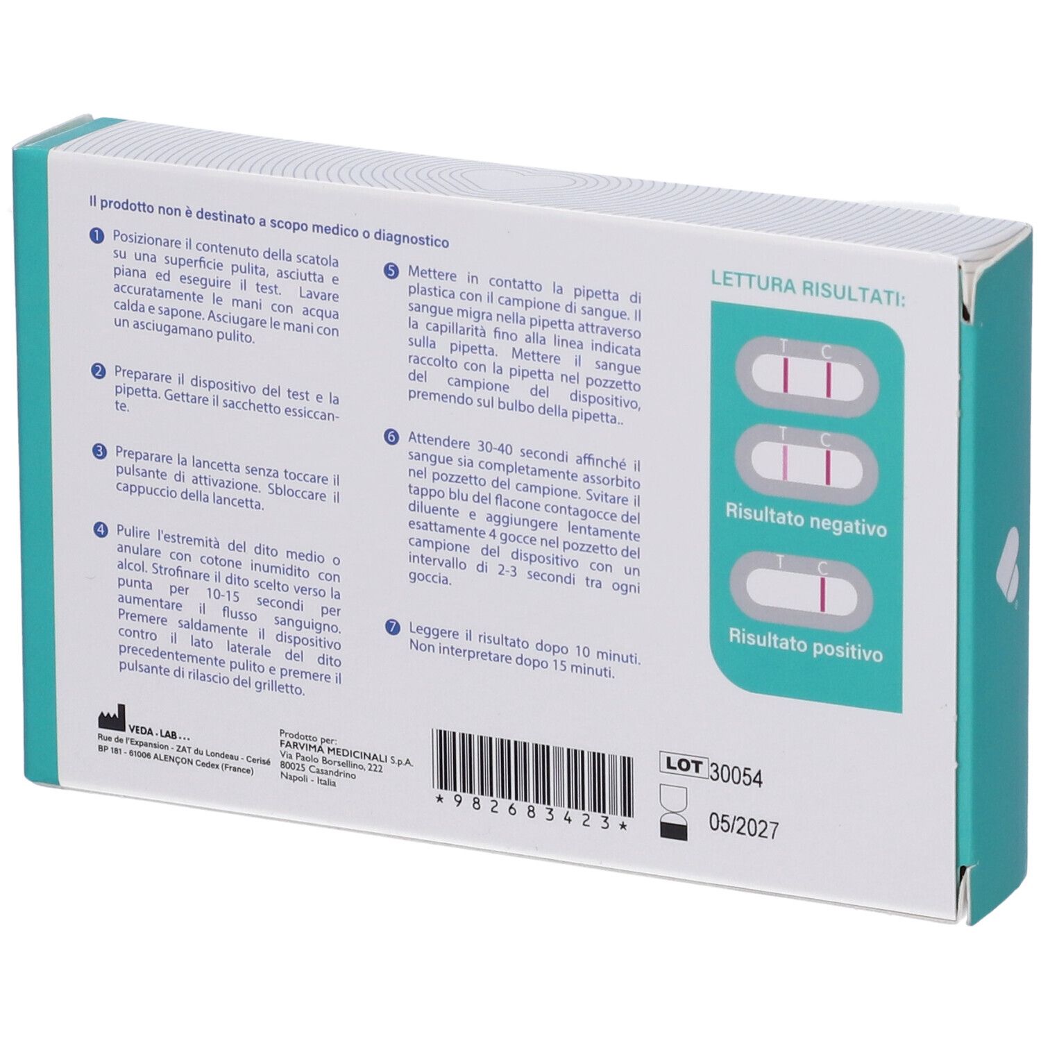 F Care Ferri-Check Test Autoanalisi