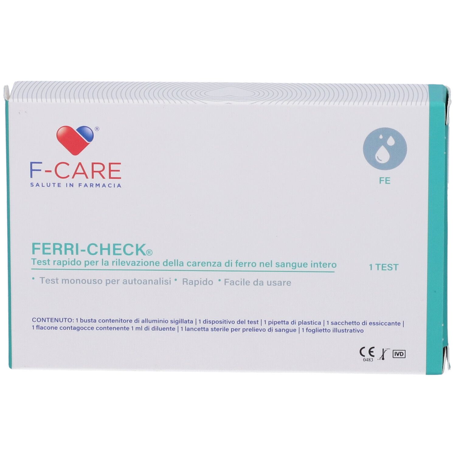 F Care Ferri-Check Test Autoanalisi