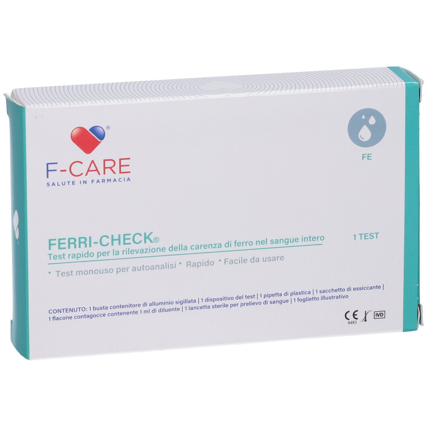 F Care Ferri-Check Test Autoanalisi