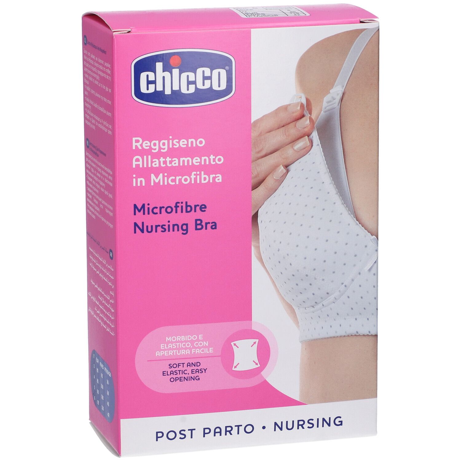 Chicco Reggiseno Allattamento in Microfibra Colore Bianco Taglia 6C