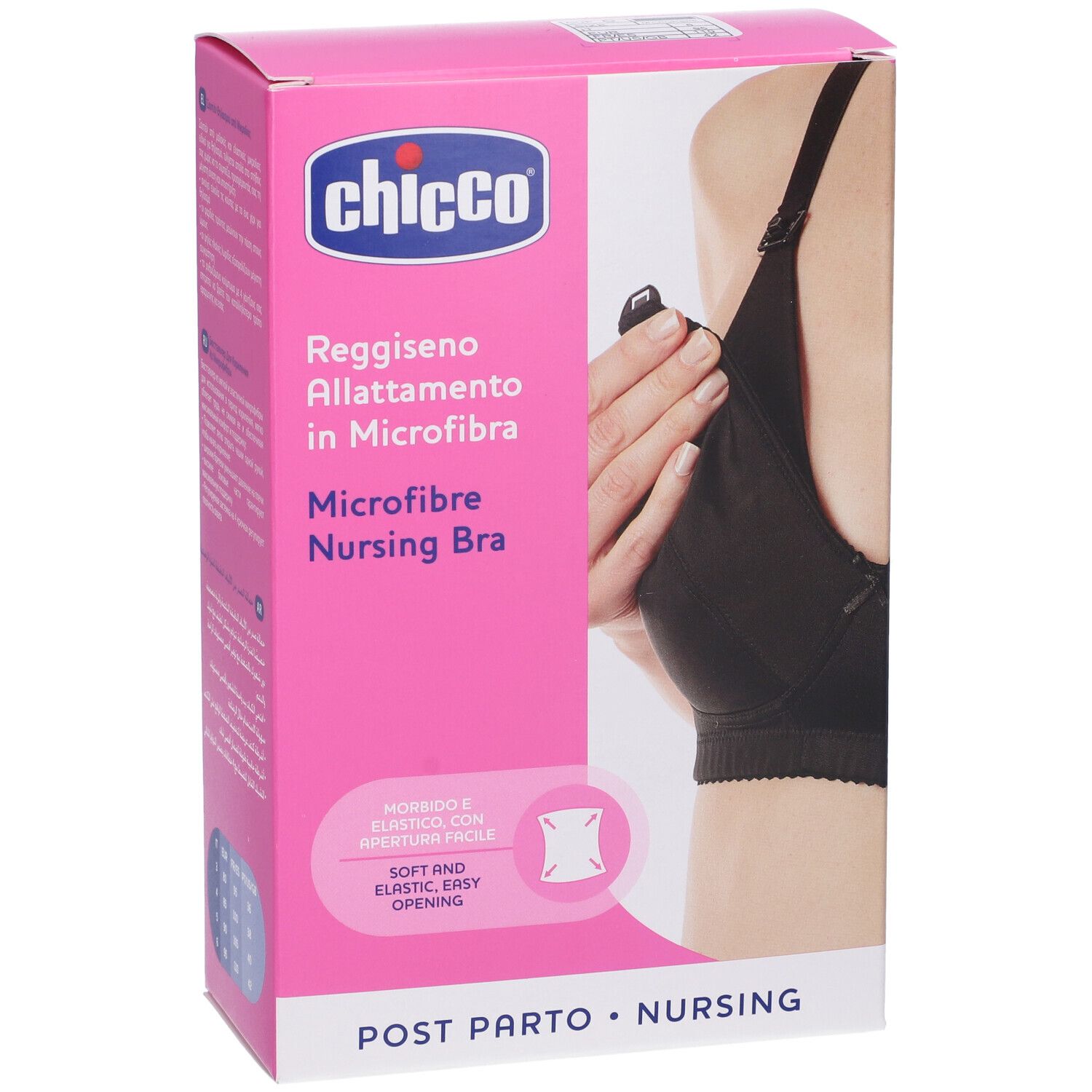 Chicco Reggiseno Allattamento in Microfibra Colore Nero Taglia 6C