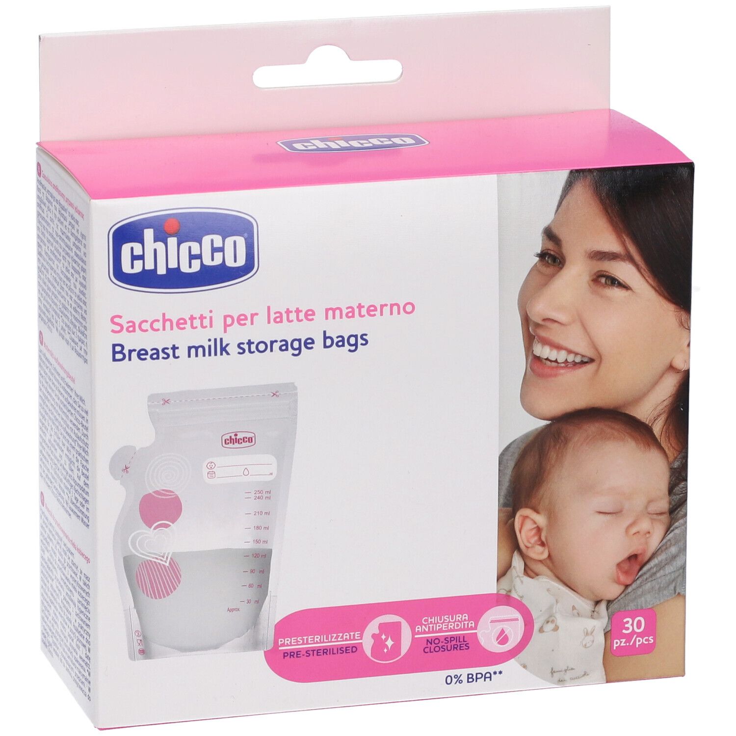 Chicco Sacca Latte 30 Pezzi