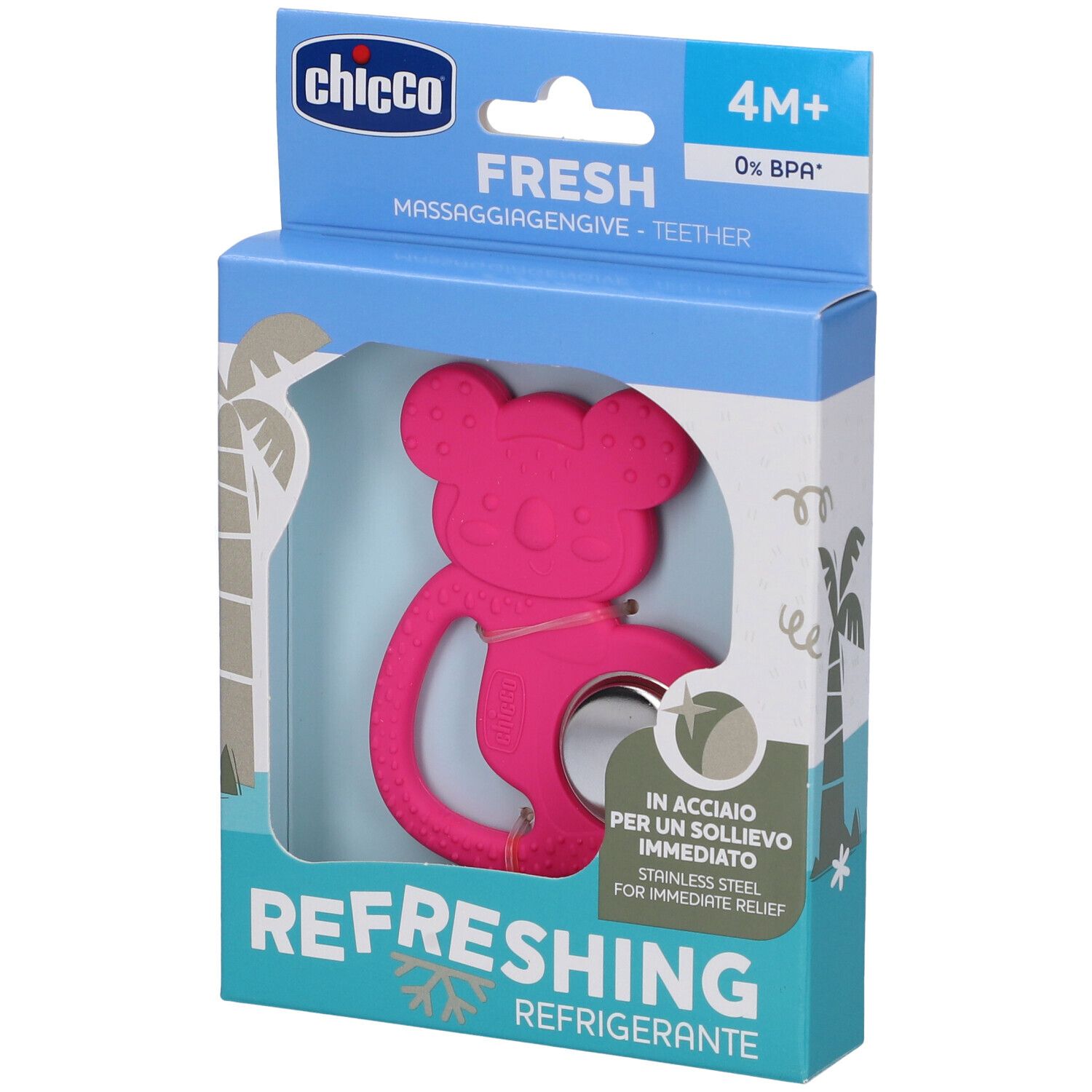 Chicco Massaggia Inox Girl 4M+