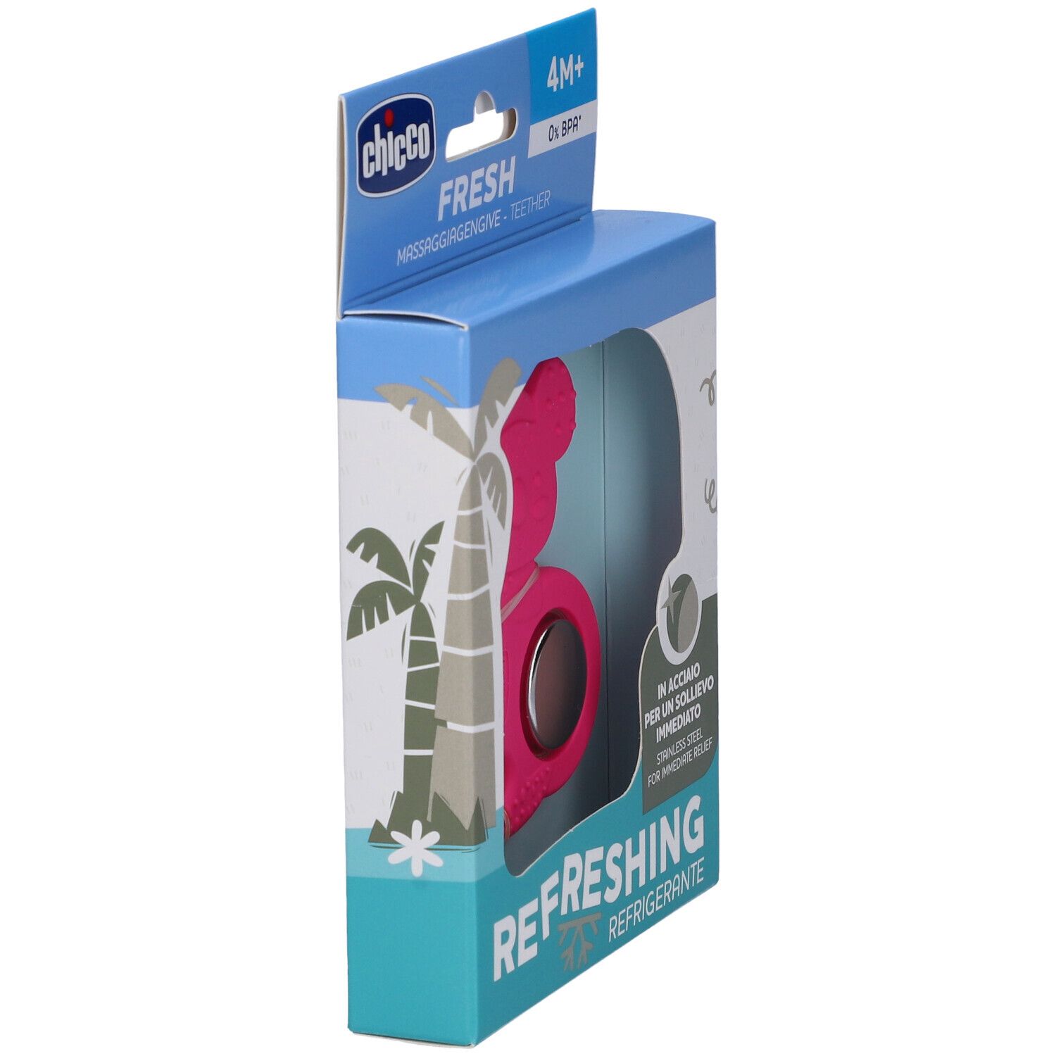 Chicco Massaggia Inox Girl 4M+