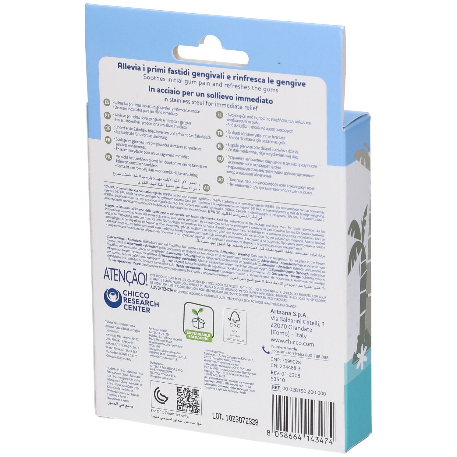 Chicco Massaggiagengive Koala Refrigerante