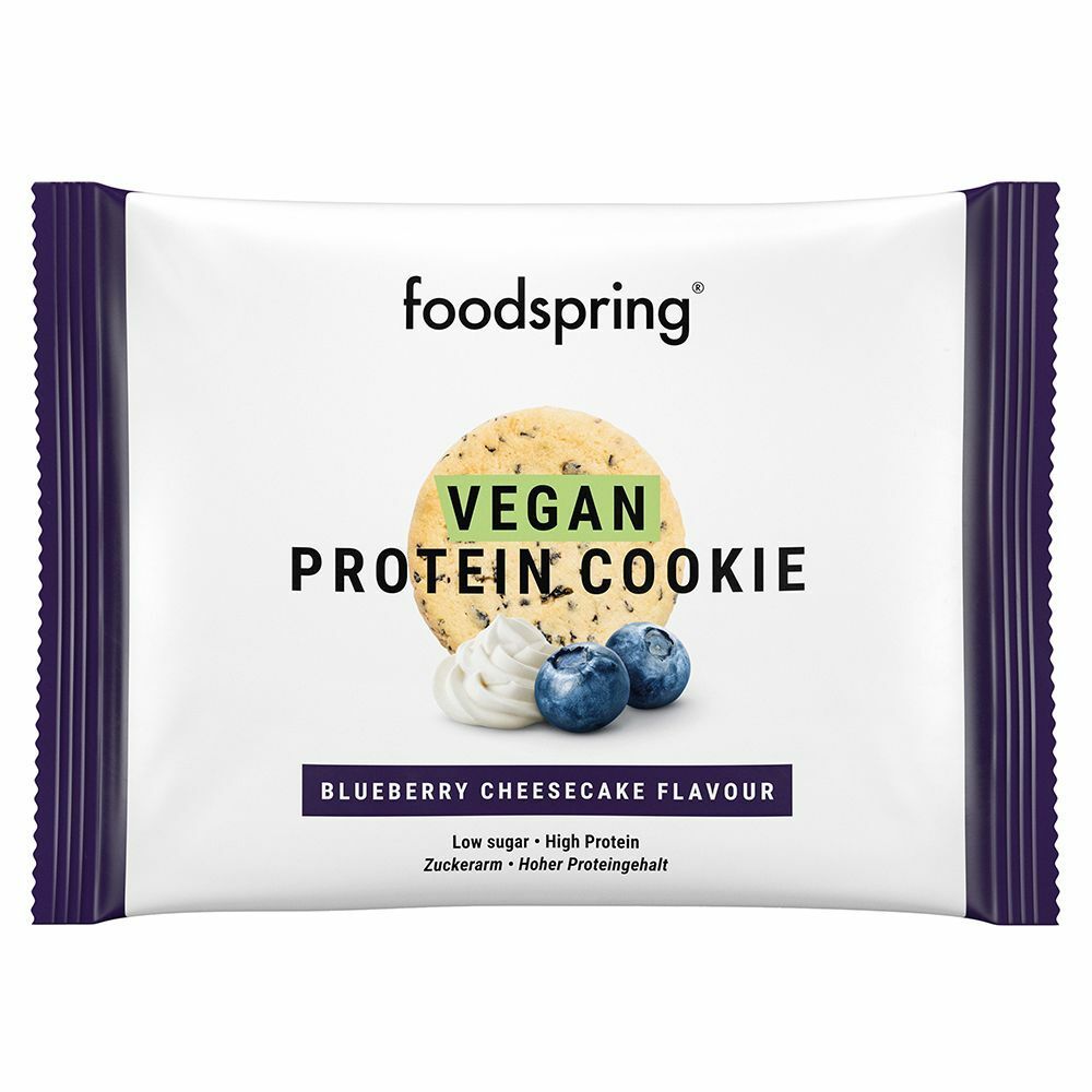 Foodspring® Vegan Protein Cookie Cheesecake Al Mirtillo
