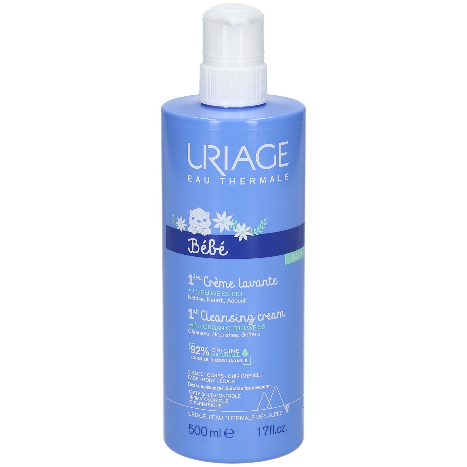 URIAGE BABY - 1a Crema Lavante 500ml