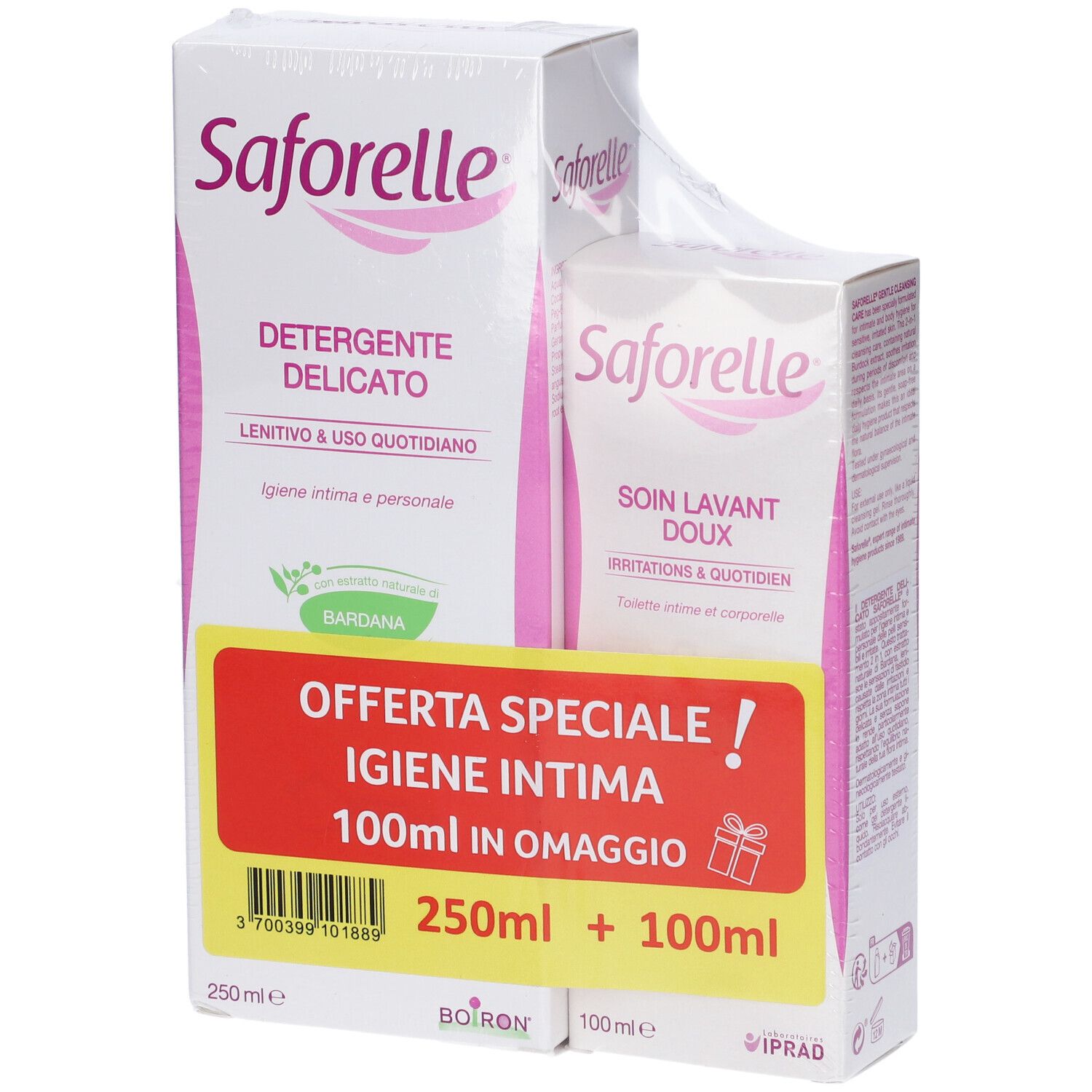 Saforelle Detergente Delicato 250 Ml + 100 Ml