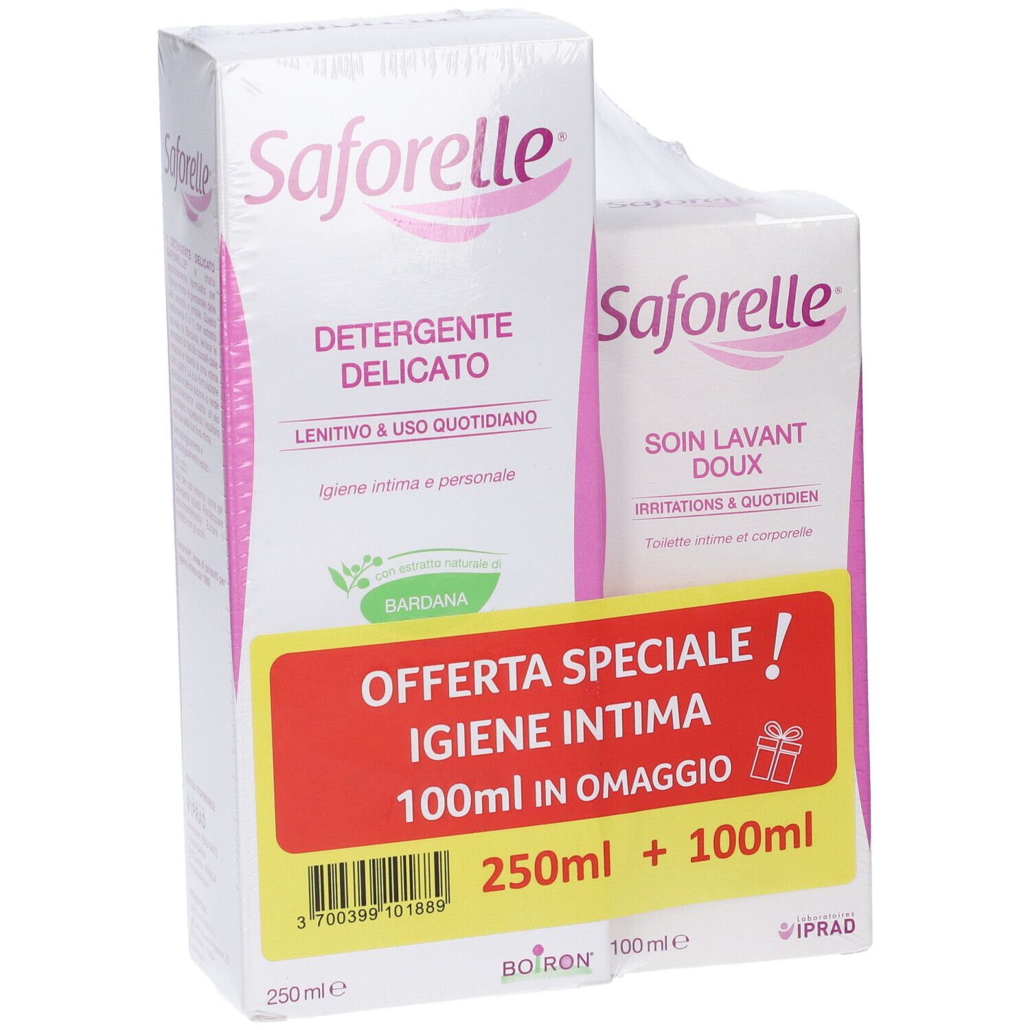 Saforelle Detergente Delicato 250 Ml + 100 Ml