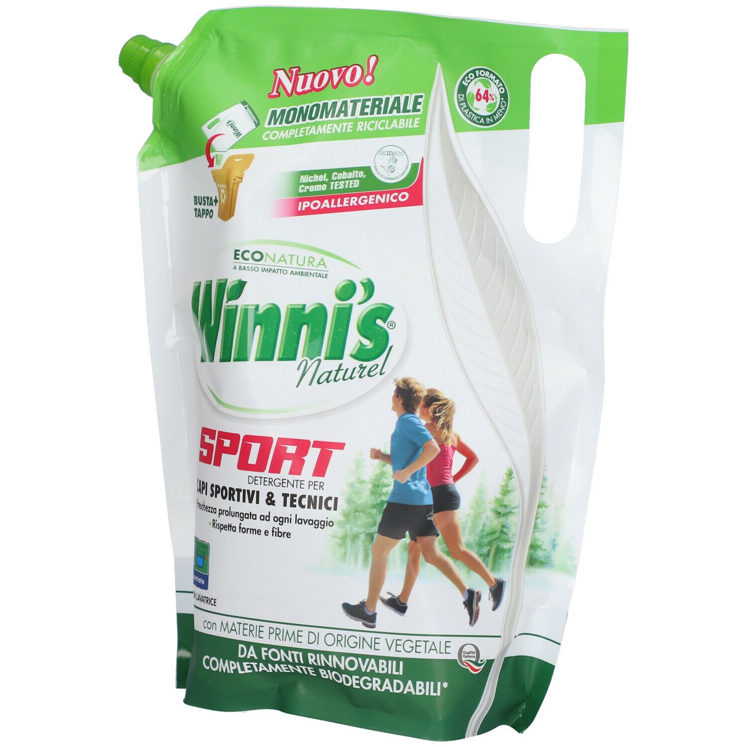 Winni's - Detersivo Lavatrice Baby Ipoallergenico in Ecoformato