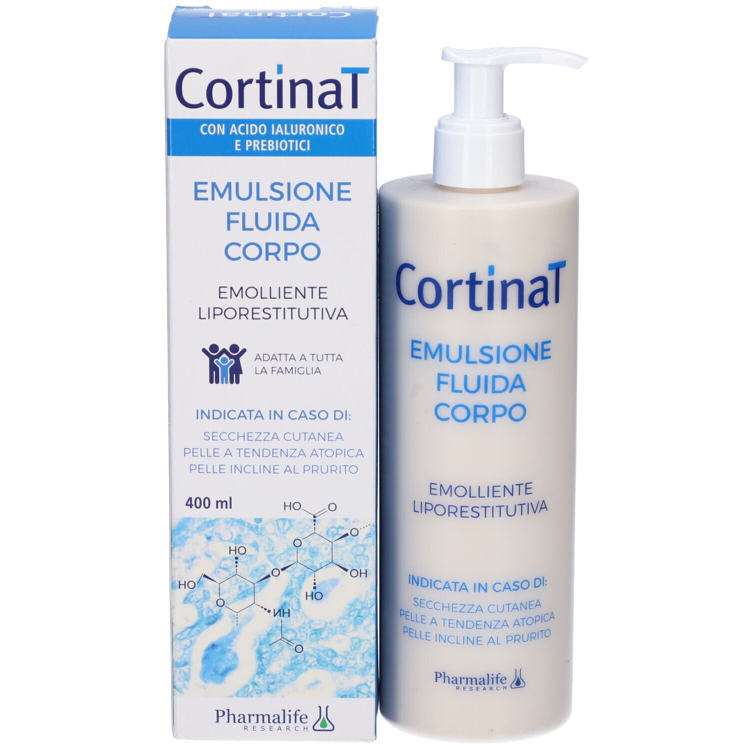 Cortinat Emulsione Fluida Corpo 400 Ml