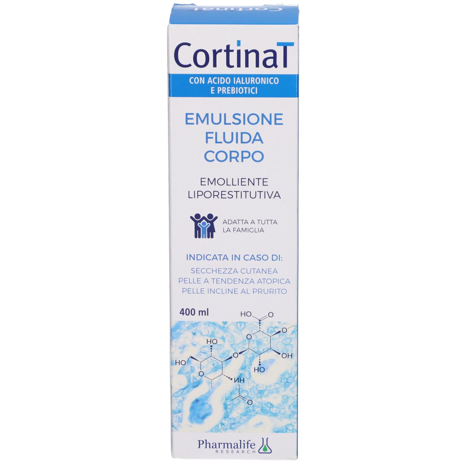 Cortinat Emulsione Fluida Corpo 400 Ml