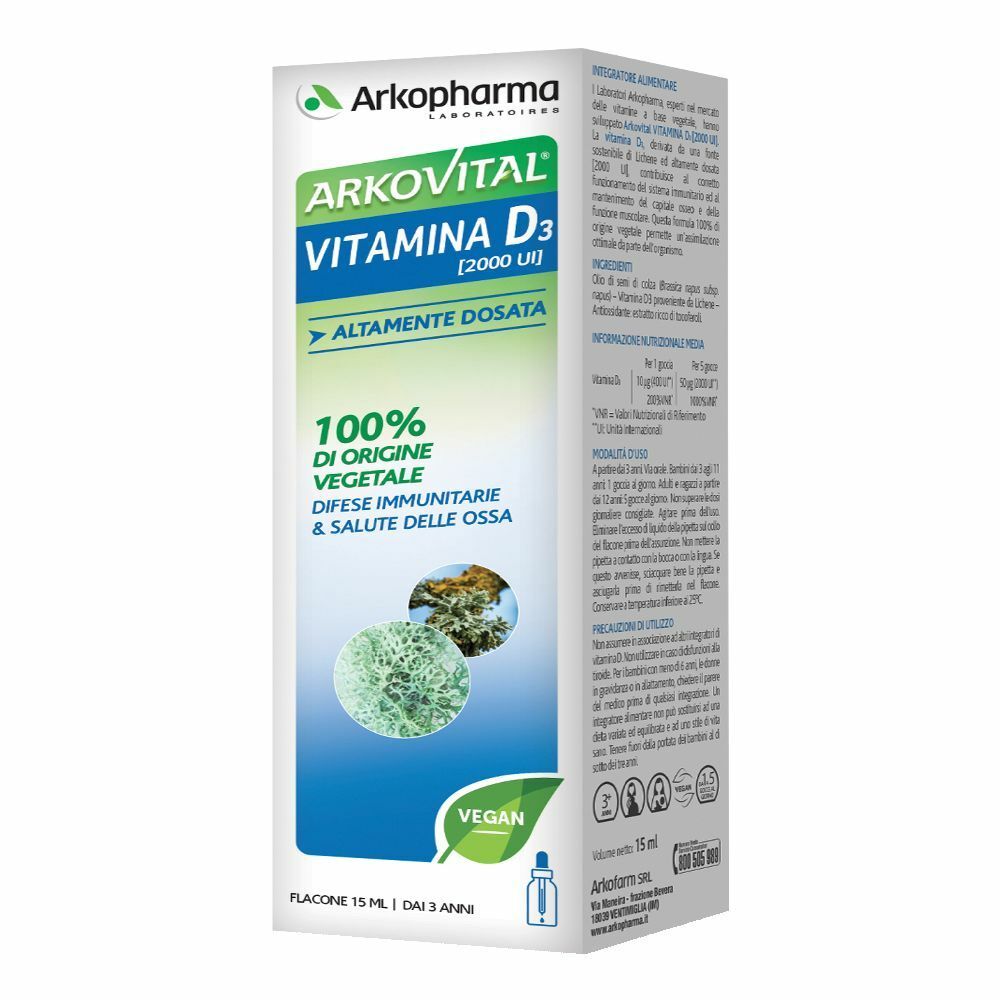 Arkopharma Arkovital® Vitamina D3