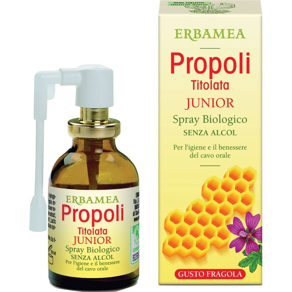 Propoli Titolata Spray Junior Biologico 20 Ml