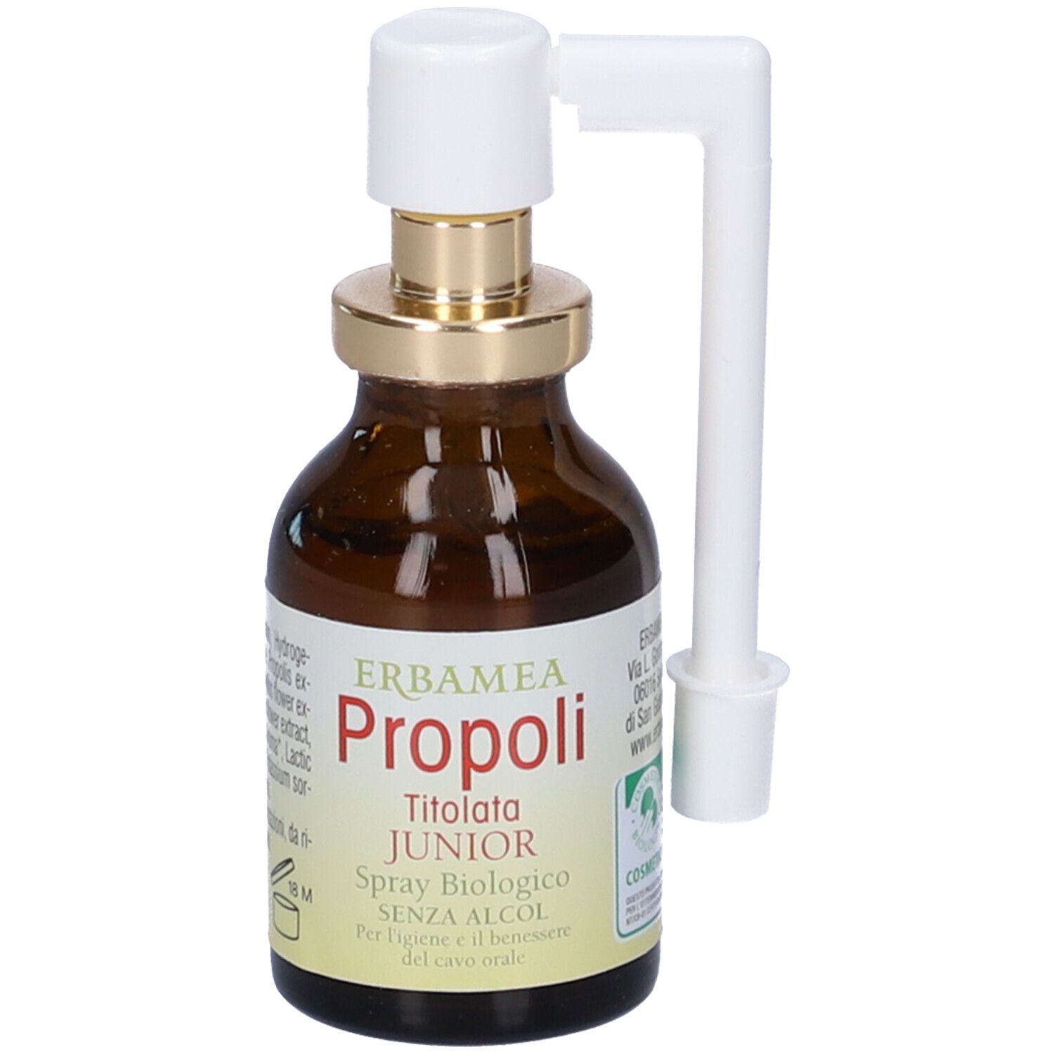 Propoli Titolata Spray Junior Biologico 20 Ml