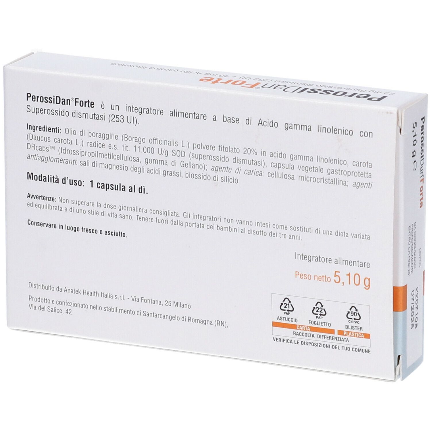 Perossidan Forte 15 Capsule