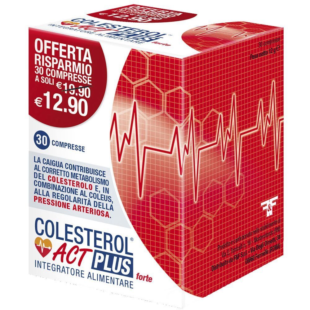 Colesterol Act Plus Forte 30 Compresse