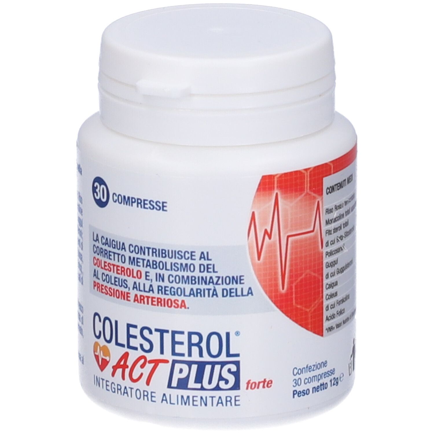 Colesterol Act Plus Forte 30 Compresse