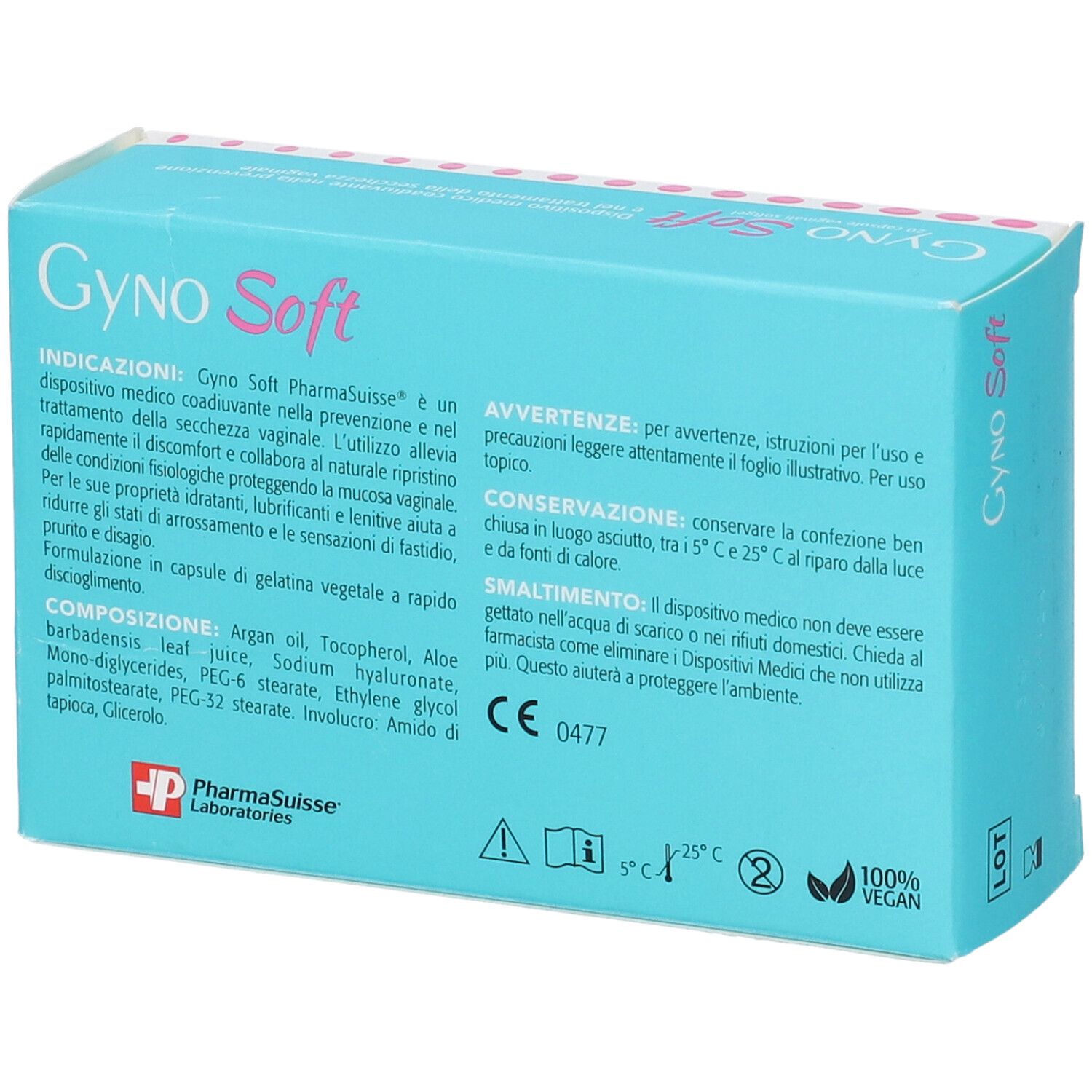Gyno Soft 20 Capsule Vaginali