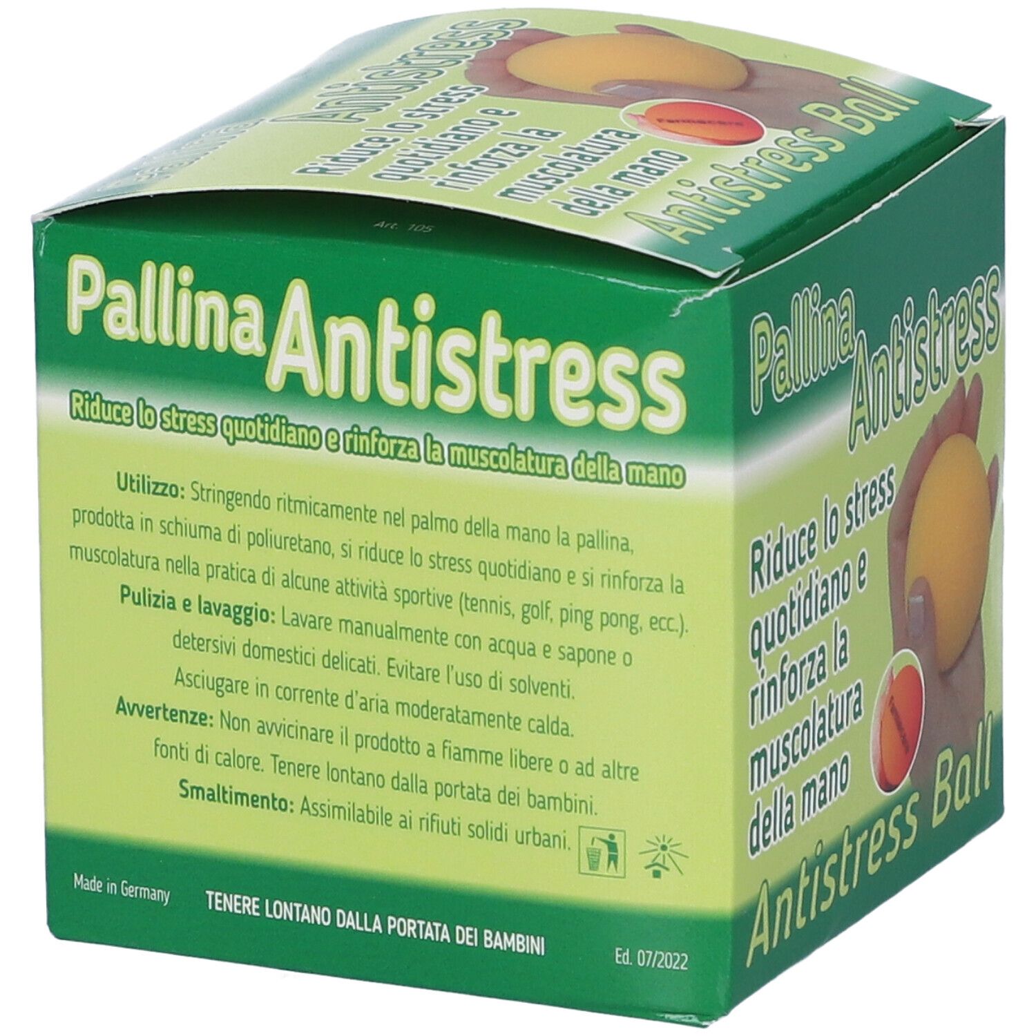 Pallina Antistress Giallo