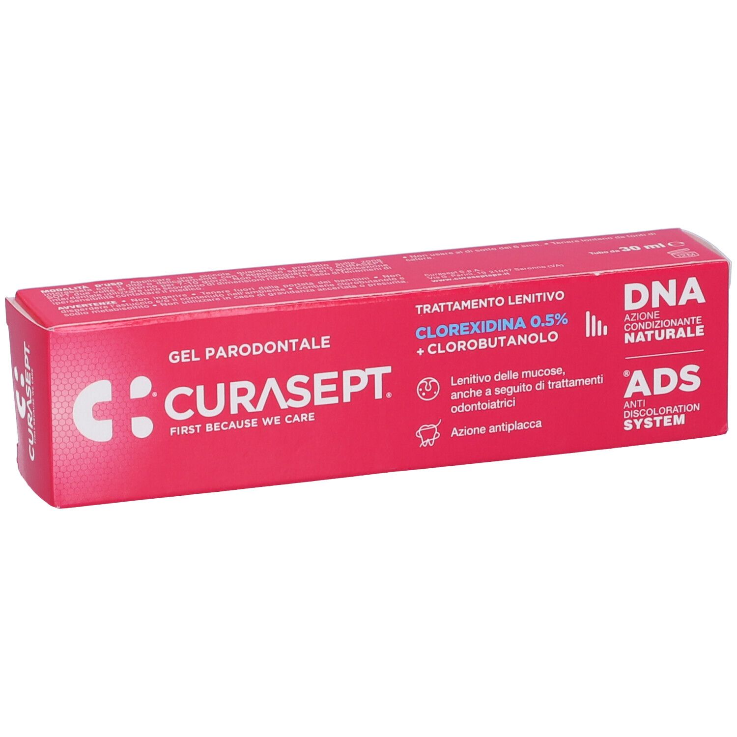 Curasept Gel Parodontale Ads Dna Trattamento Lenitivo 30 Ml 30 Ml Redcare