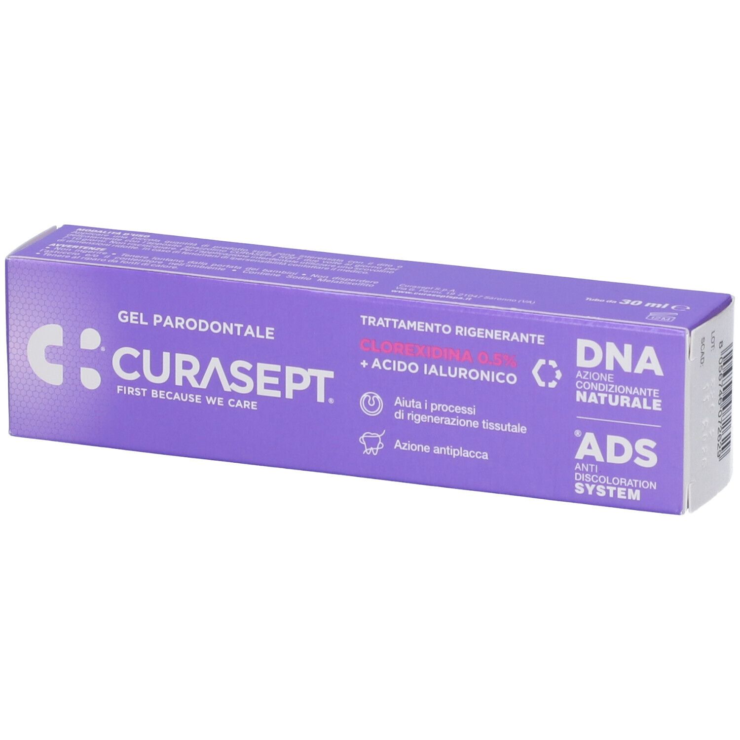 Curasept Gel Parodontale Ads Dna Trattamento Rigenerante 30 Ml
