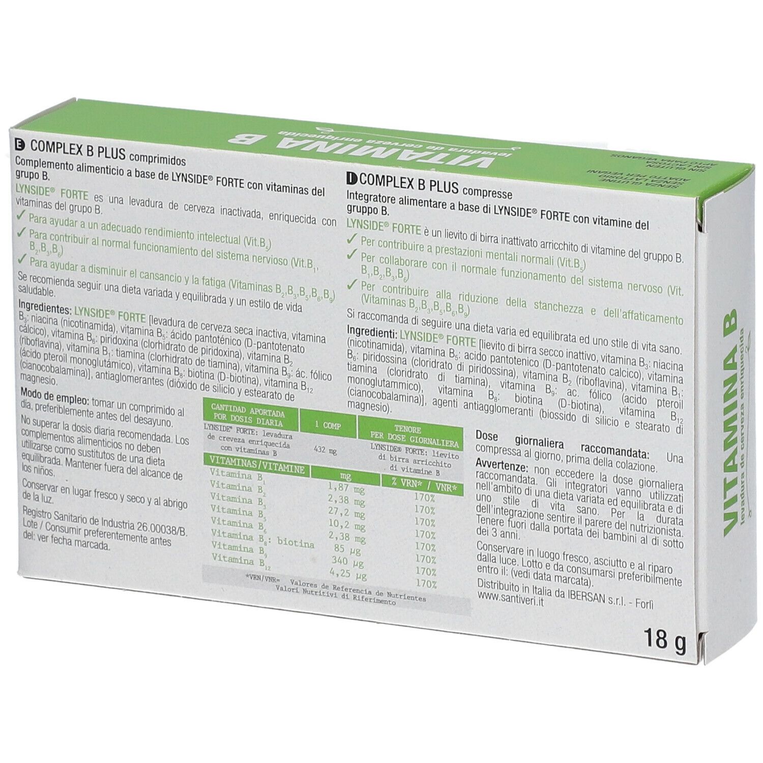 Santiveri Vitamina B plus