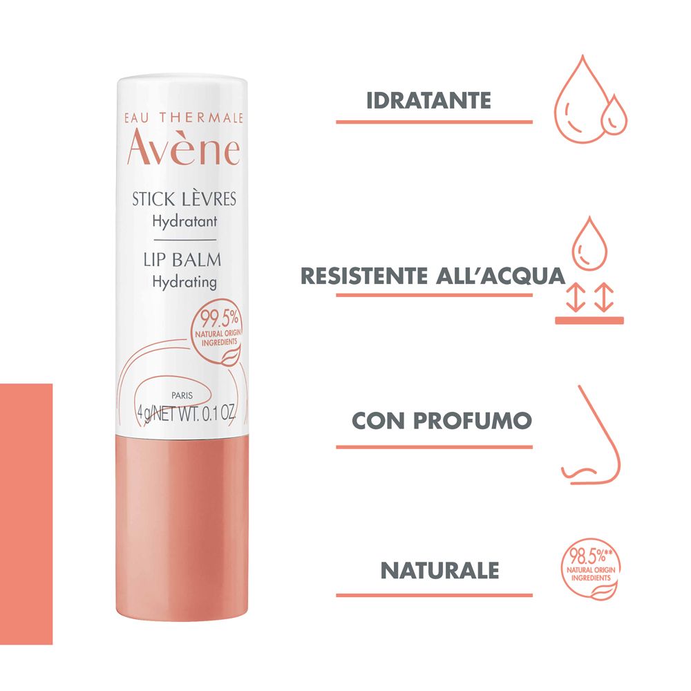 Caratteristiche: idratante, resistente all'acqua, con profumo, naturale. Illustrazioni: gocce d'acqua, onde, naso, foglie. 98,5% ingredienti naturali.