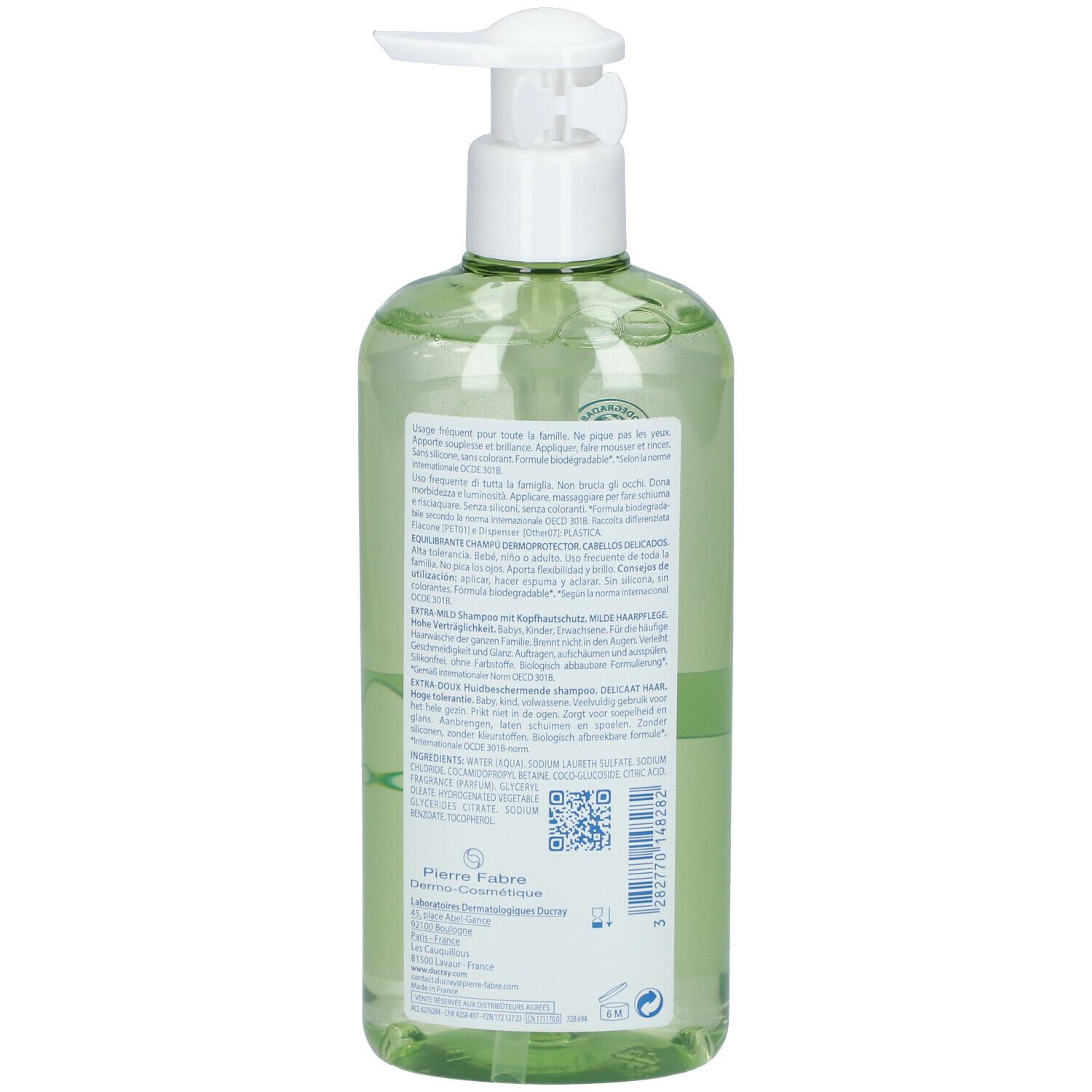 DUCRAY Exra Delicato Shampoo Dermo Protettivo