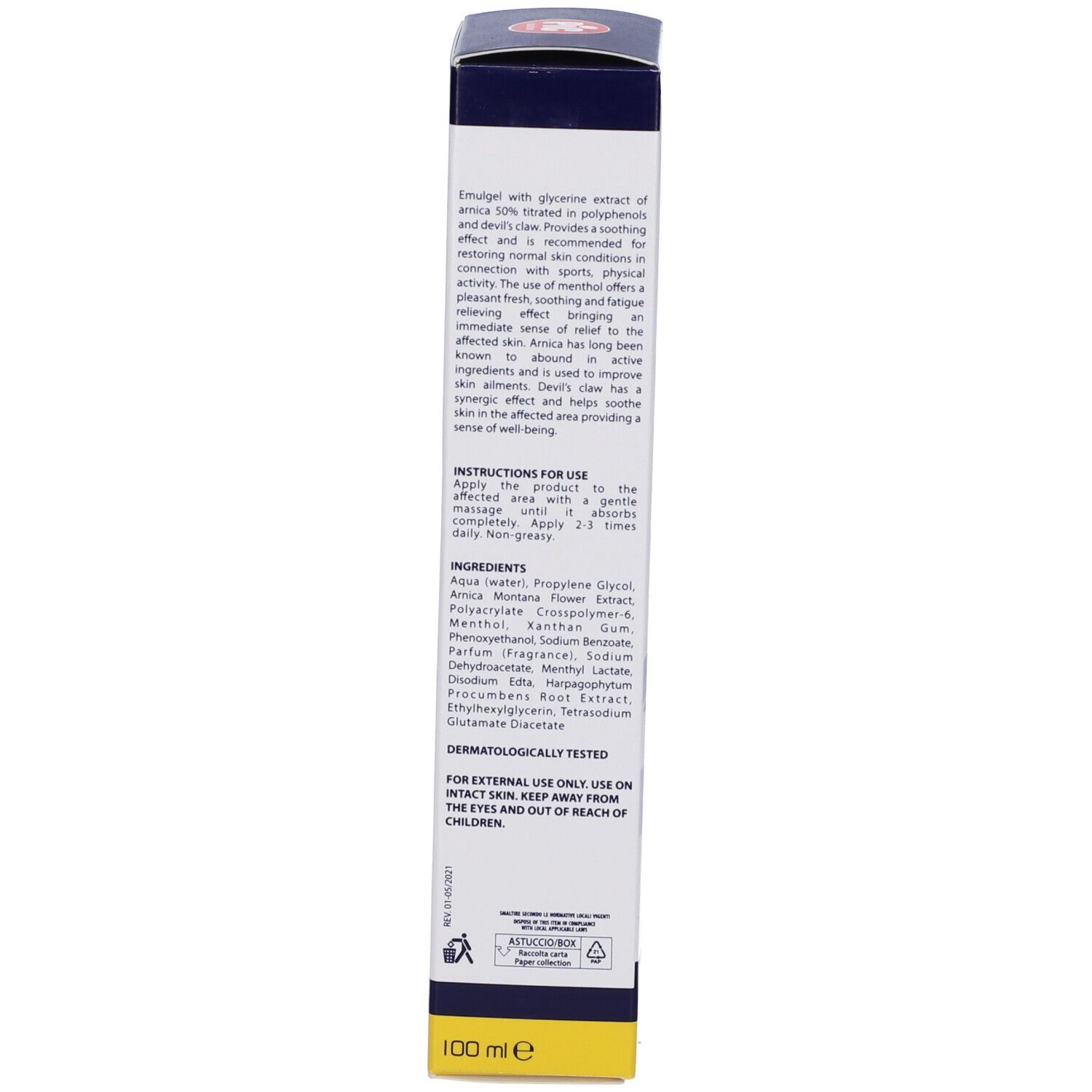 Arnica Ice Cream 50% 100 Ml