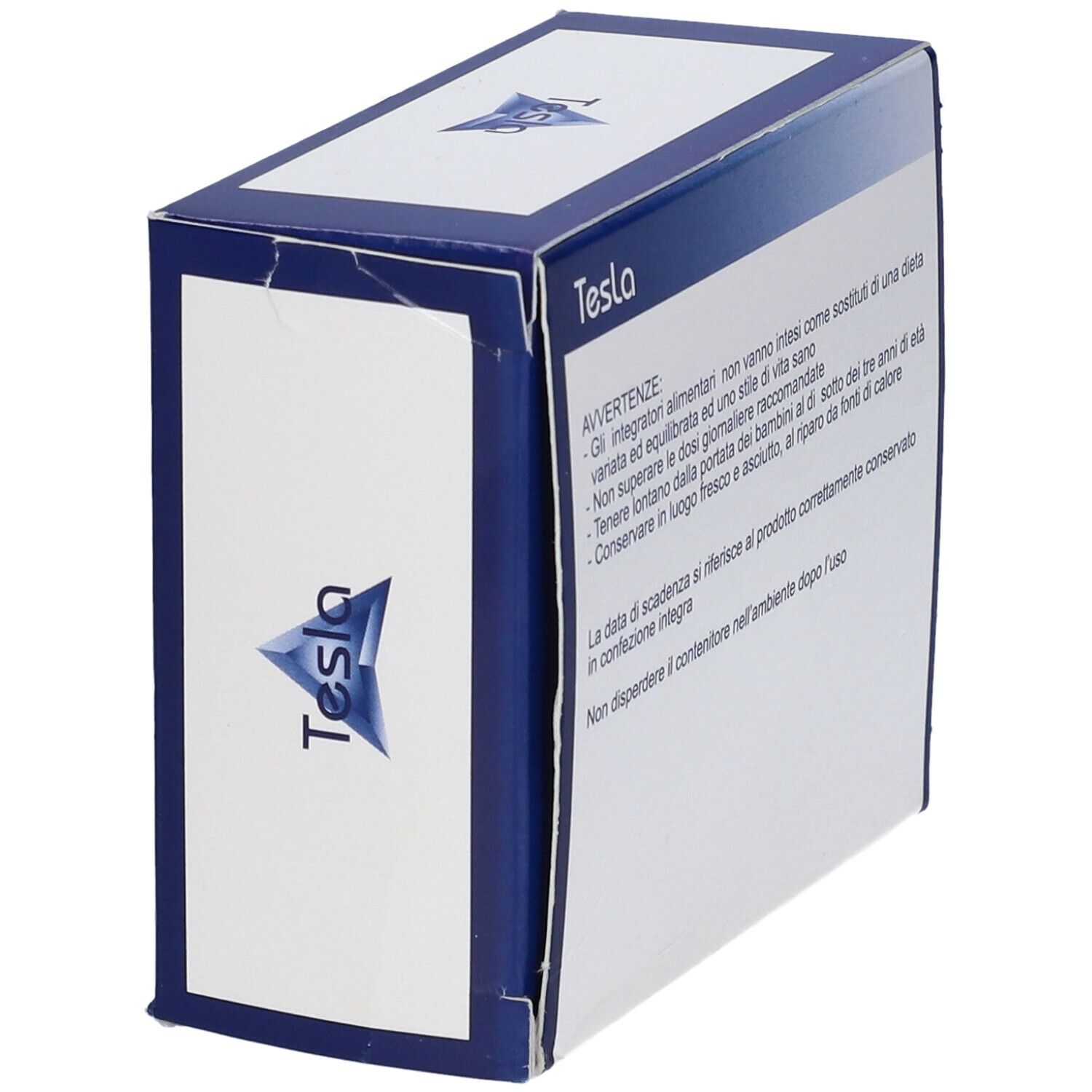 Retro della confezione AleTransit 30Bust. Confezione blu e bianca con testo. Contiene avvertenze e data di scadenza.